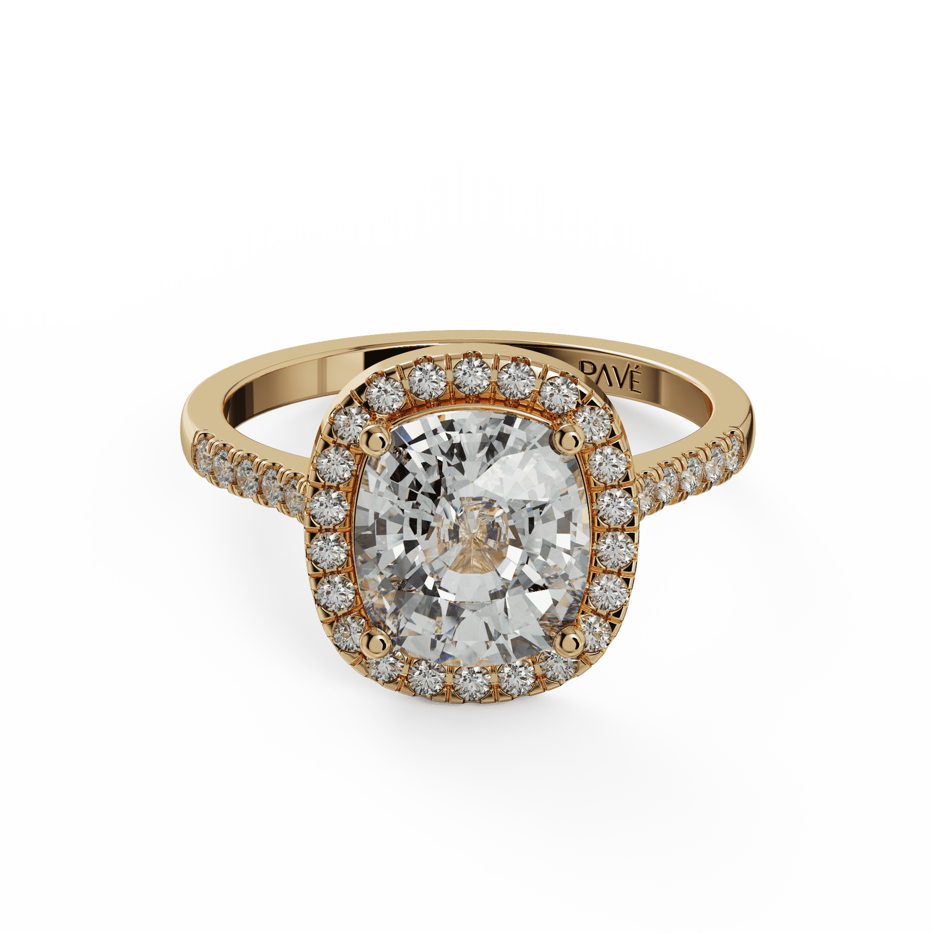 Hale 3 Carat in Gelbgold Hale 3 Carat in Gelbgold